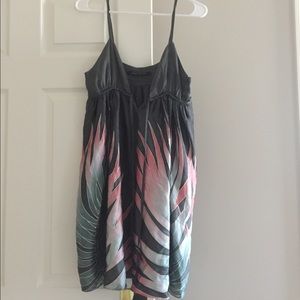 Silk mini dress